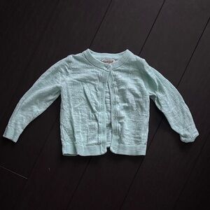 Cat & Jack Light Green Kids Cardigan